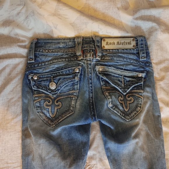Rock Revival Gwen Straight Jeans - Picture 6 of 12